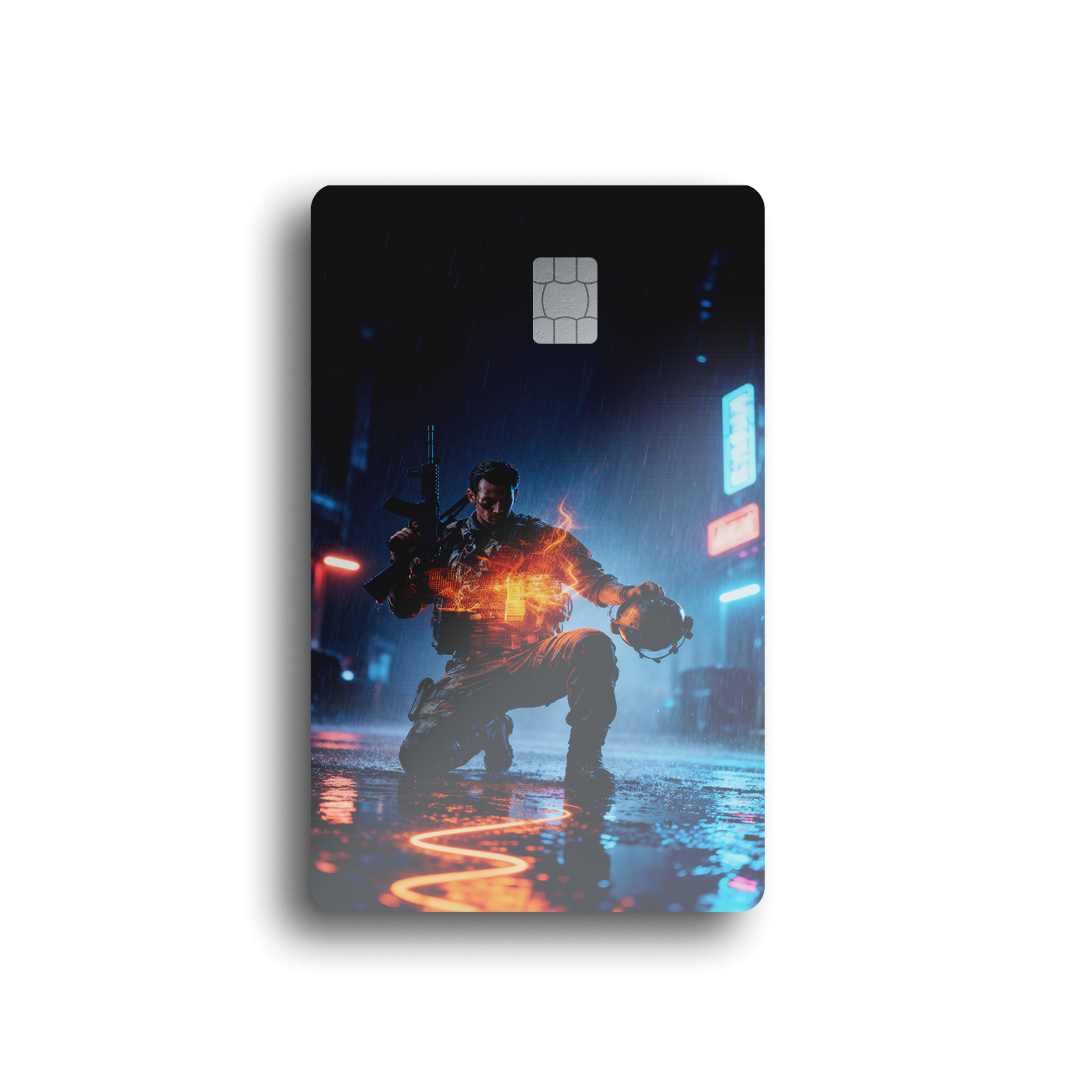 Neon Shock Operator Card Skin